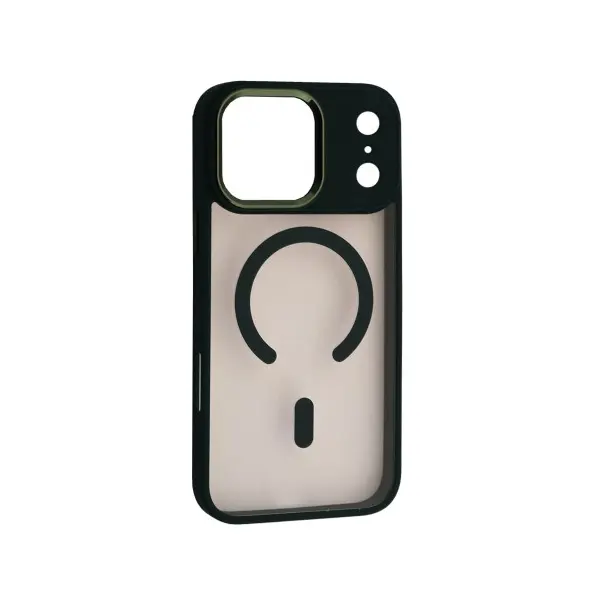 MR4_152753 Чохол cristal guard magsafe для iphone 17 pro max dark зелений 