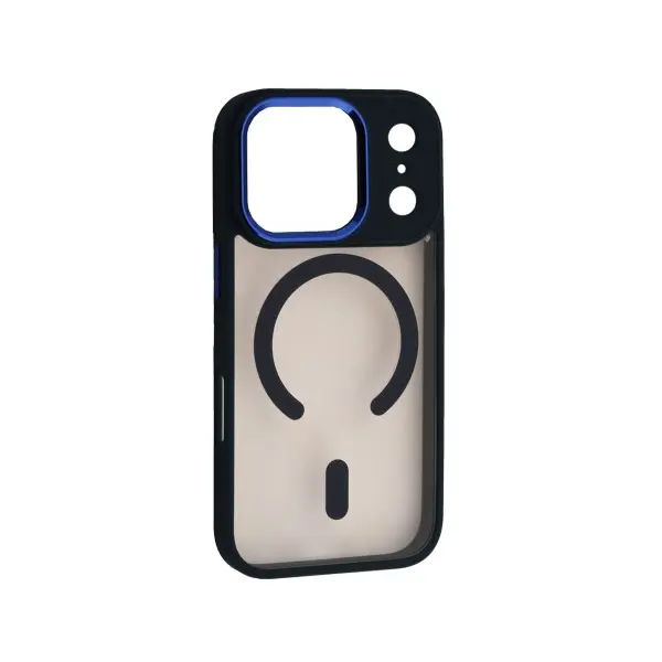 ЧОХОЛ CRISTAL GUARD MAGSAFE ДЛЯ IPHONE 17 PRO MAX DARK СИНІЙ
