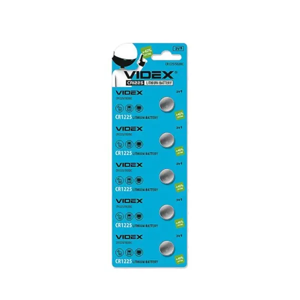 MR4_152922 Батарейка videx 1225 blister 5 