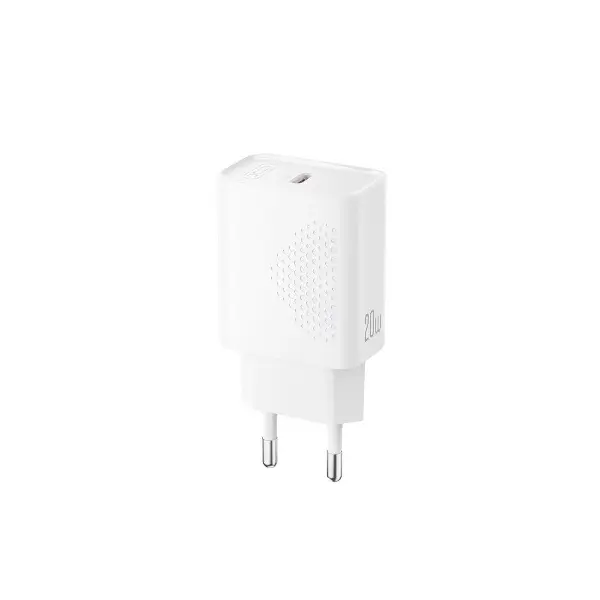 MR4_152952 Мережевий зарядний пристрій xo l160 (eu) 20w 1type-c fast charger, білий 