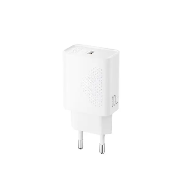 MR4_152953 Мережевий зарядний пристрій xo l162 (eu) 30w 1type-c fast charger, білий 