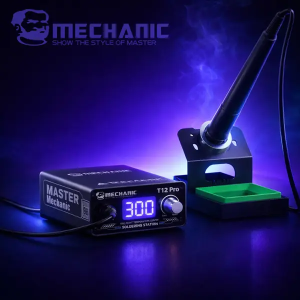 MR1_81605 Паяльна станція mechanic t12 pro (40-500°с / 220v / 75w) 