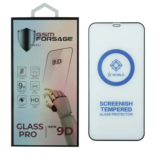 MR1_82372 Захисне скло premium tempered glass для iphone 12 pro max (6.7') black 