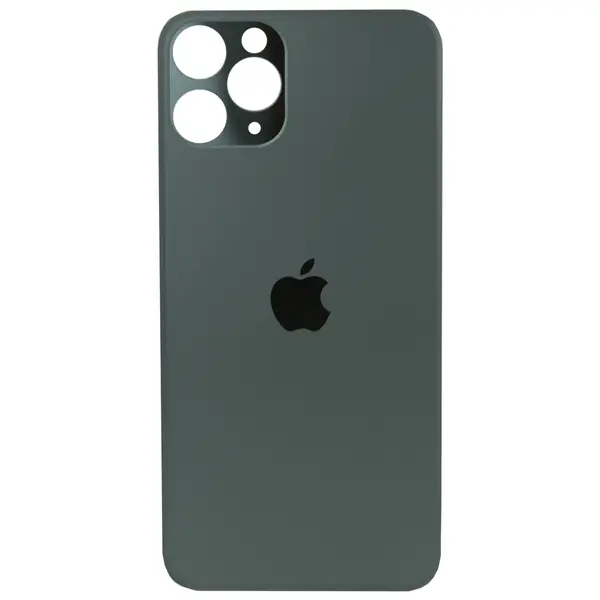 MR1_84879 Кришка задня iphone 11 pro space gray (великий виріз під камеру) 