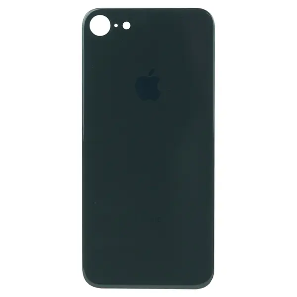 MR1_84915 Кришка задня iphone 8 (4.7") black (великий виріз під камеру) 