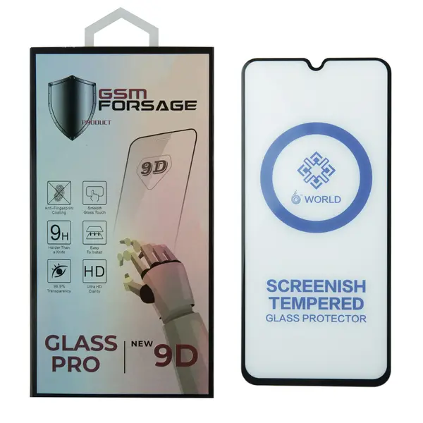 MR1_86374 Захисне скло premium tempered glass для samsung galaxy a70 sm-a705 (6.67') black 
