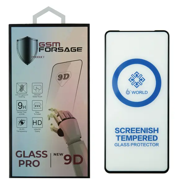 MR1_86376 Захисне скло premium tempered glass для samsung galaxy a71 / a72 / m51 / note 10 lite (6.7') black 