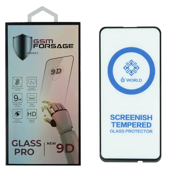 MR1_81750 Захисне скло premium tempered glass для huawei p40 lite e / honor 9c / y7p 2020 (6.39') black 