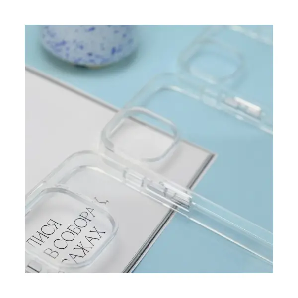 ЧОХОЛ SPACE DROP PROTECTION ДЛЯ IPHONE 15 PRO MAX TRANSPARENT