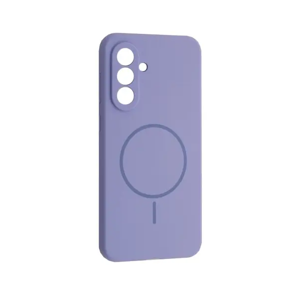 ЧОХОЛ SILICONE CASE LUXURY MAGSAFE ДЛЯ SAMSUNG A17 ELEGANT ПУРПУРОВИЙ