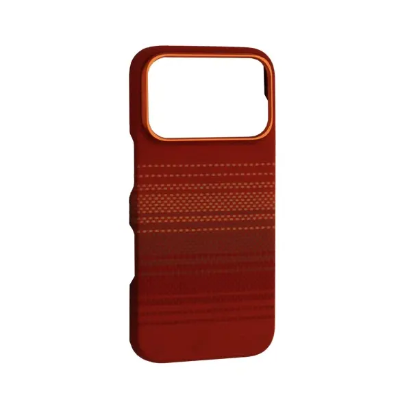 MR4_153196 Чохол kevlar case magsafe open window для iphone 17 pro warm помаранчевий sun 