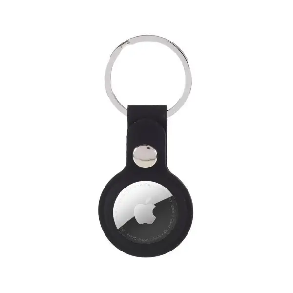 БРЕЛОК SILICONE KEY RING ДЛЯ AIRTAG, AIRTAG 2, ЧОРНИЙ
