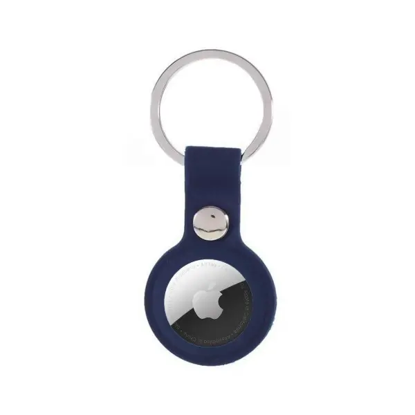 MR4_153005 Брелок silicone key ring для airtag, airtag 2 dark синій 