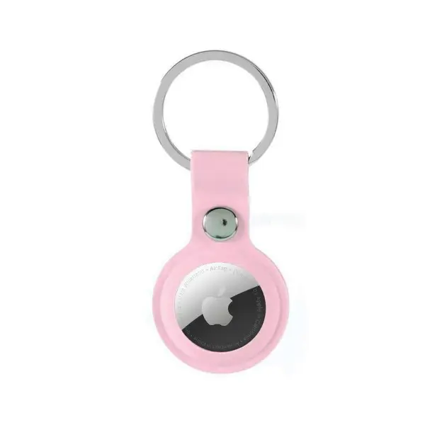 БРЕЛОК SILICONE KEY RING ДЛЯ AIRTAG, AIRTAG 2 РОЖЕВИЙ