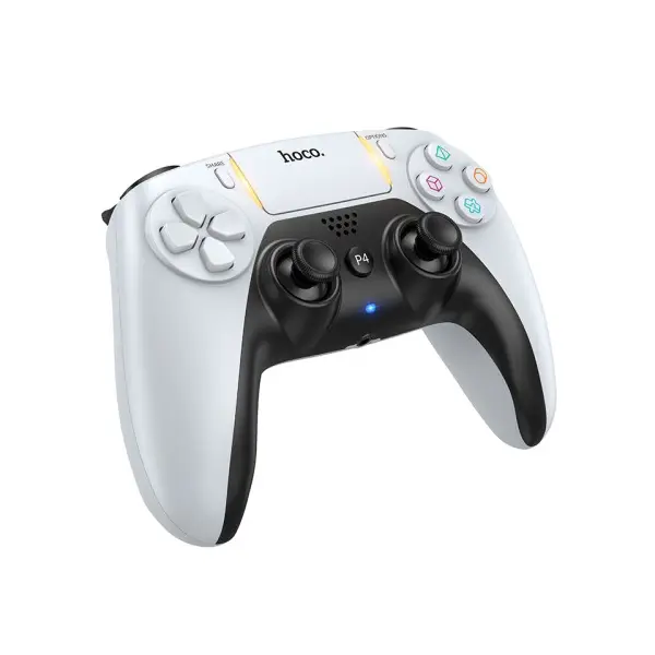 БЕЗДРОТОВИЙ ІГРОВИЙ ДЖОЙСТИК HOCO GA1 PHOENIX PS4 WIRELESS GAME CONTROLLER, БІЛИЙ (ДЕФ. ПАК)