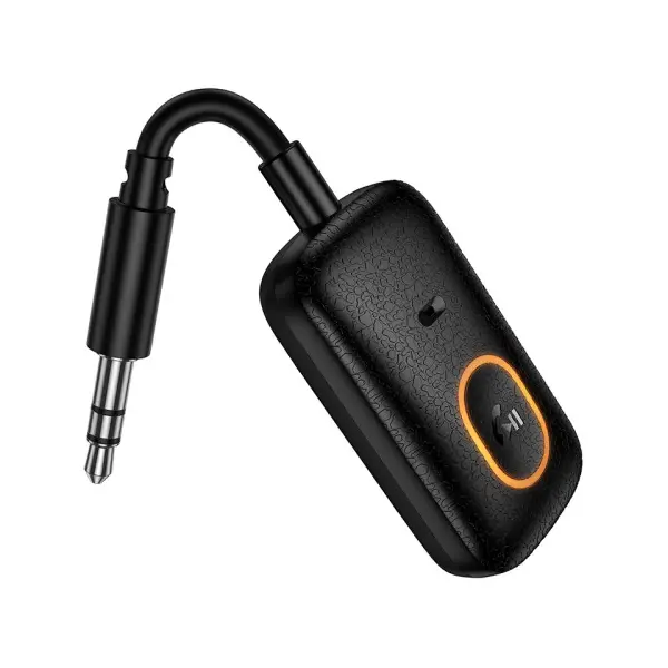 АДАПТЕР АУДІО HOCO E151 GRACEFUL AUX BT AUDIO RECEIVER, TRANSMITTER, ЧОРНИЙ