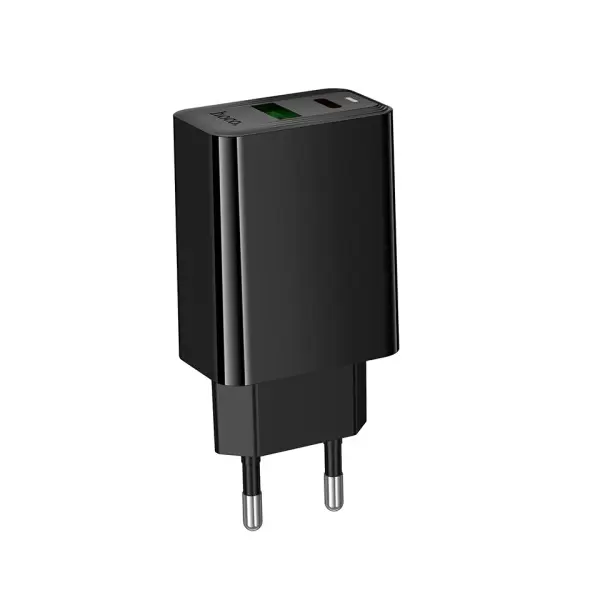 MR4_153108 Мережевий зарядний пристрій hoco cs94a leader pd20w, qc3.0 charger (eu) 