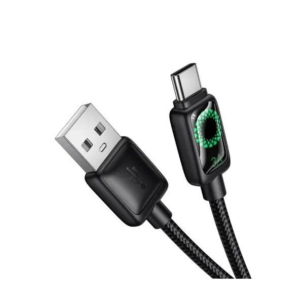 MR4_153049 Кабель hoco u146 mundo charging data cable type-c 1.2m, чорний 