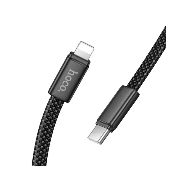 MR4_153112 Кабель pd hoco x125 exceso pd charging data cable lightning 30w, 1m, чорний 