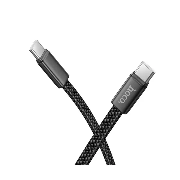 MR4_153055 Кабель pd hoco x125 exceso charging data cable c to c 60w, 1m, чорний 