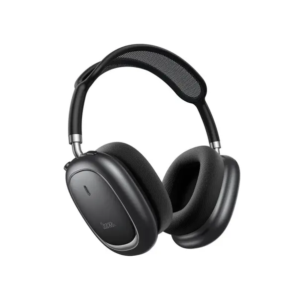 MR4_153141 Навушники накладні hoco w68 calma anc noise-canceling bt headphones metal, сірий 