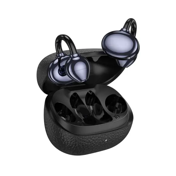 НАВУШНИКИ БЕЗДРОТОВІ HOCO EA5 DUKE Ⅲ CLIP-ON TRUE WIRELESS BT HEADSET, ЧОРНИЙ