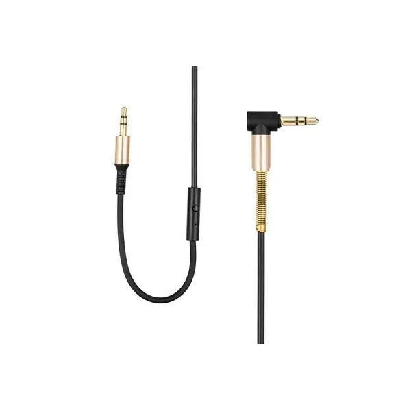 MR4_153146 Кабель aux audio hoco upa02 боковой 1m, чорний 