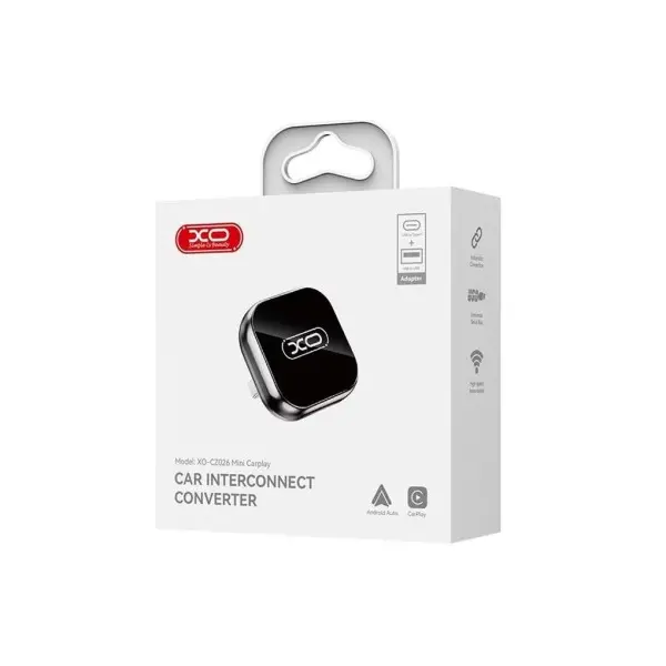 АВТОМОБІЛЬНИЙ CARPLAY XO CZ026 MINI CARPLAY IN-CAR SCREEN PROJECTOR, ЧОРНИЙ