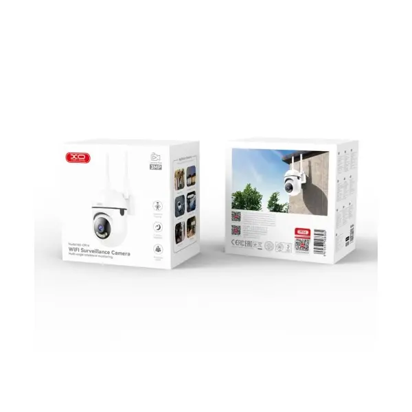 КАМЕРА ВІДЕОСПОСТЕРЕЖЕННЯ (ЗОВНІШНЯ) XO CR16 EU INDOOR 300W PIXEL CAMERA, БІЛИЙ
