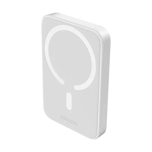 MR4_153209 Зовнішні акумулятори power bank baseus magnetic mini air wireless fast charge power bank 6000mah 20w, білий p10059002223-00 
