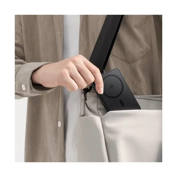 ЗОВНІШНІ АКУМУЛЯТОРИ POWER BANK BASEUS AIRPOW II QI2 MAGNETIC POWER BANK 10000MAH 22.5W, ЧОРНИЙ P10080000123-00