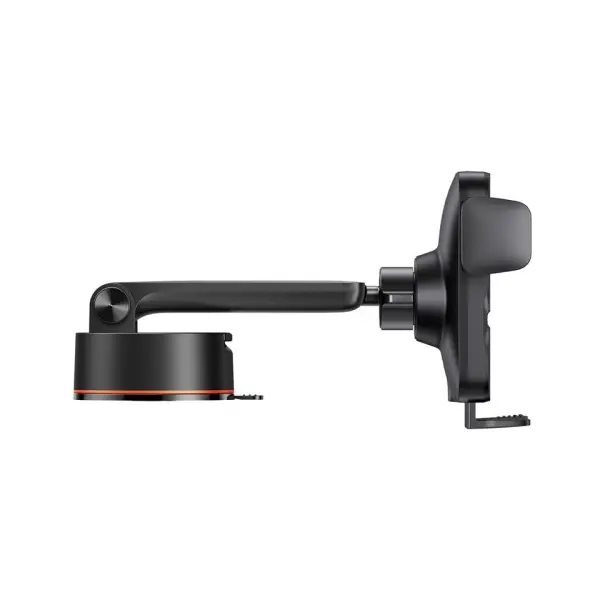 БЕЗДРОТОВИЙ АВТОМОБІЛЬНИЙ ЗАРЯДНИЙ ПРИСТРІЙ BASEUS WISDOM AUTO ALIGNMENT CAR MOUNT WIRELESS QI 15W, ЧОРНИЙ CGZX000101