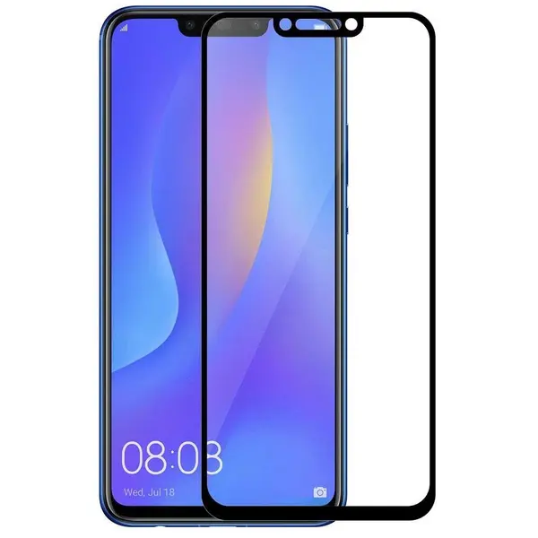 MR1_81385 Захисне скло (броня) для huawei p smart plus / nova 3i 3d black 