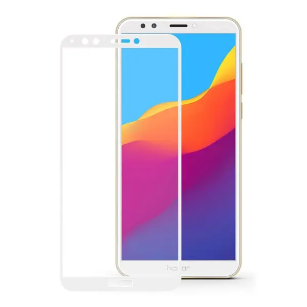 MR1_80110 Захисне скло (броня) для huawei y5 prime 2018 3d white 