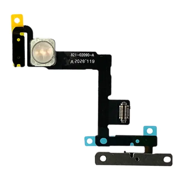 MR1_95638 Шлейф з кнопкою включення, спалахом та мікрофоном для iphone 11 (6.1') 