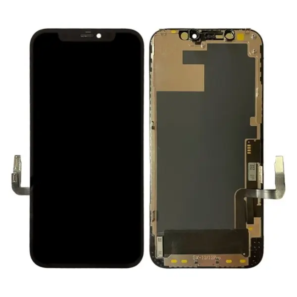 MR1_95913 Дисплей iphone 12 / iphone 12 pro (6.1") black oled (gx ic) 
