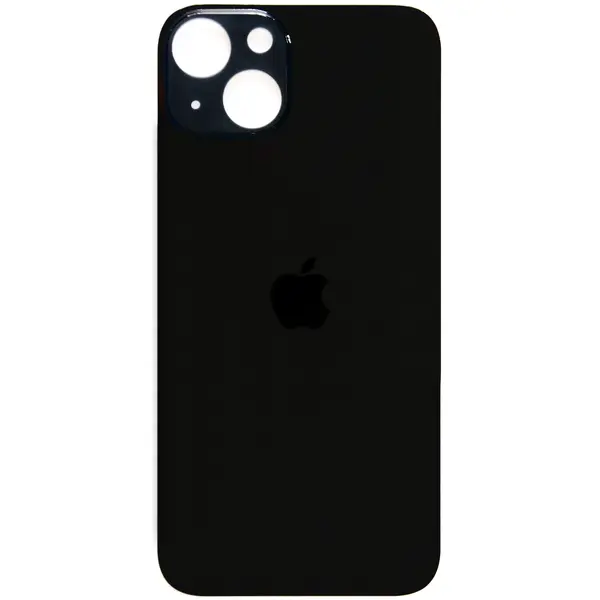 MR1_95295 Кришка задня iphone 13 midnight (великий виріз під камеру) 