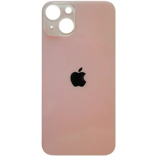MR1_95296 Кришка задня iphone 13 pink (великий виріз під камеру) 
