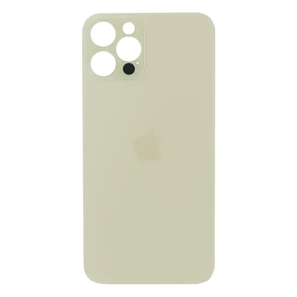 MR1_83894 Кришка задня iphone 12 pro gold (великий виріз під камеру) 
