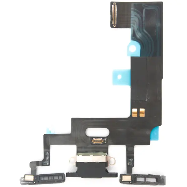 MR1_96831 Шлейф зарядки для iphone xr (6.1") black original (prc) 