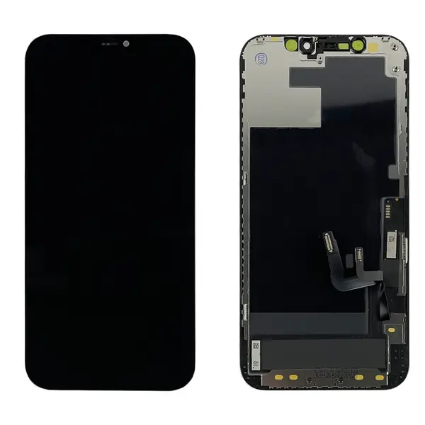 MR1_112796 Дисплей iphone 12 / iphone 12 pro (6.1") black oled hard (repart) 