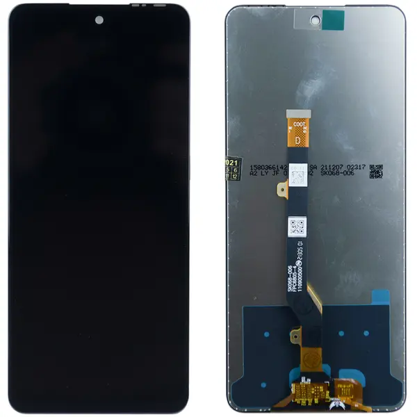 MR1_96984 Дисплей infinix hot 11s / hot 12s nfc (x6812 / x6812b) complete black 