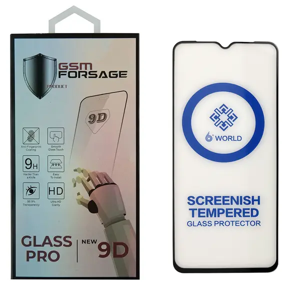 MR1_98925 Захисне скло premium tempered glass для samsung galaxy a04 sm-a045 / m04 sm-m045 (6.5") black 