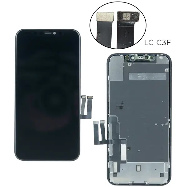MR1_102159 Дисплей iphone 11 (6.1") black or (rev.c3f) 
