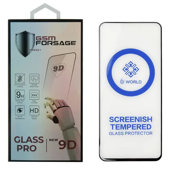 MR1_105553 Захисне скло premium tempered glass для motorola moto g72 (6.5") black 