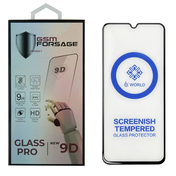 MR1_105554 Захисне скло premium tempered glass для xiaomi redmi a3 / a3x / poco c61 (6.71") black 