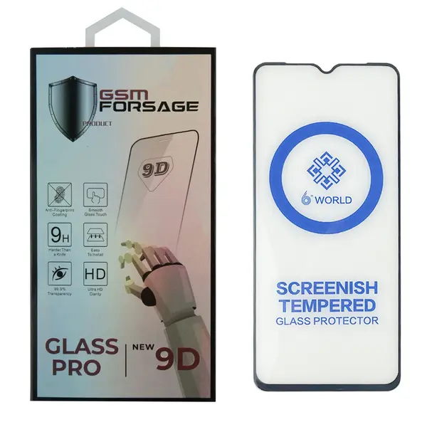 MR1_106398 Захисне скло premium tempered glass для oppo a17 / a17k / a57s / a77 4g (6.55") black 