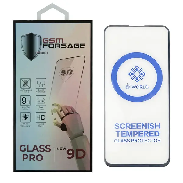 MR1_106413 Захисне скло premium tempered glass для oppo realme gt master / oneplus nord ce 5g (6.4") black 