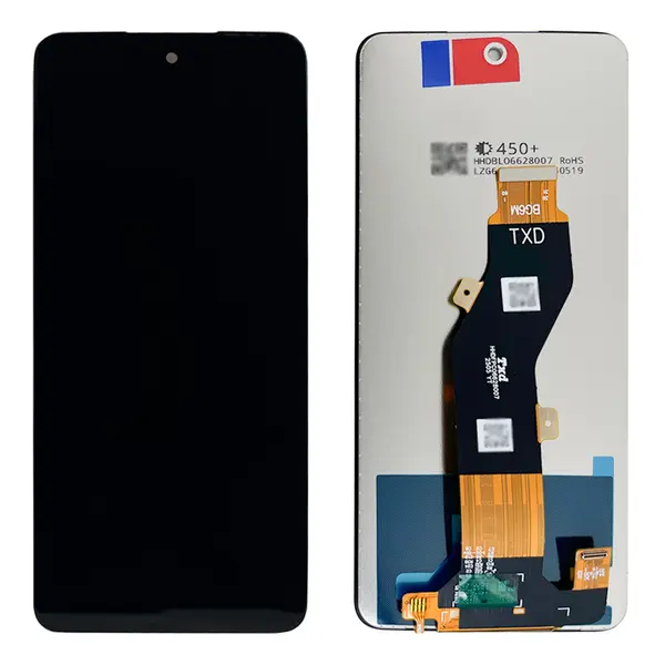 MR1_107420 Дисплей zte blade a75 4g complete black original (prc) 