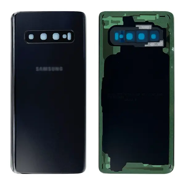 MR1_111092 Задня частина корпусу samsung galaxy s10 sm-g973 black (з склом камери) original (prc) 